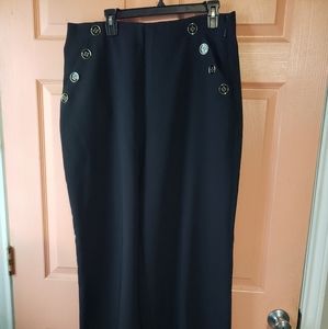 Torrid Wide leg trousers with button detail